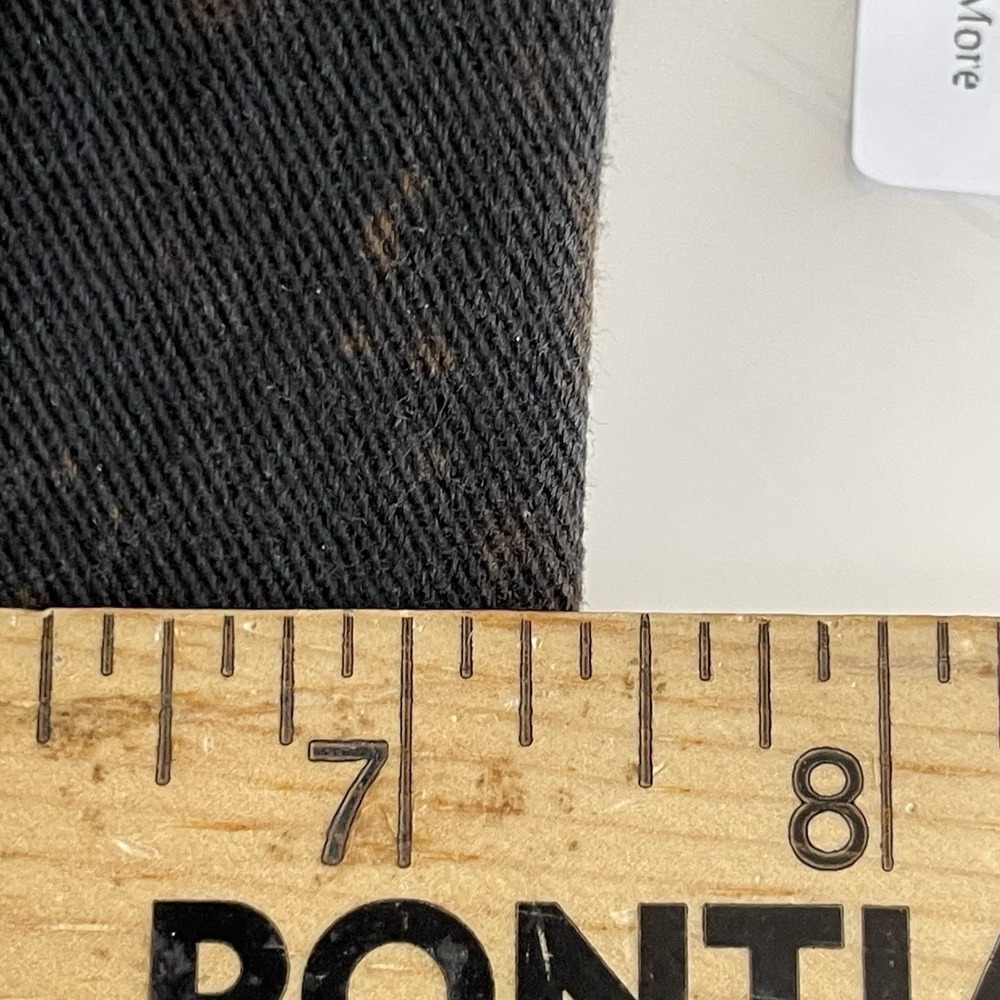 Levis Men 513 Black Jeans 28/30 Custom Bleached See photos of Actual Measurement - Picture 9 of 14